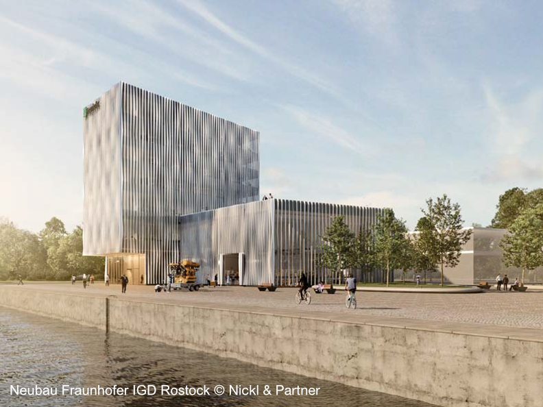 Neubau des Institutsgebäudes am Alten Hafen in Rostock